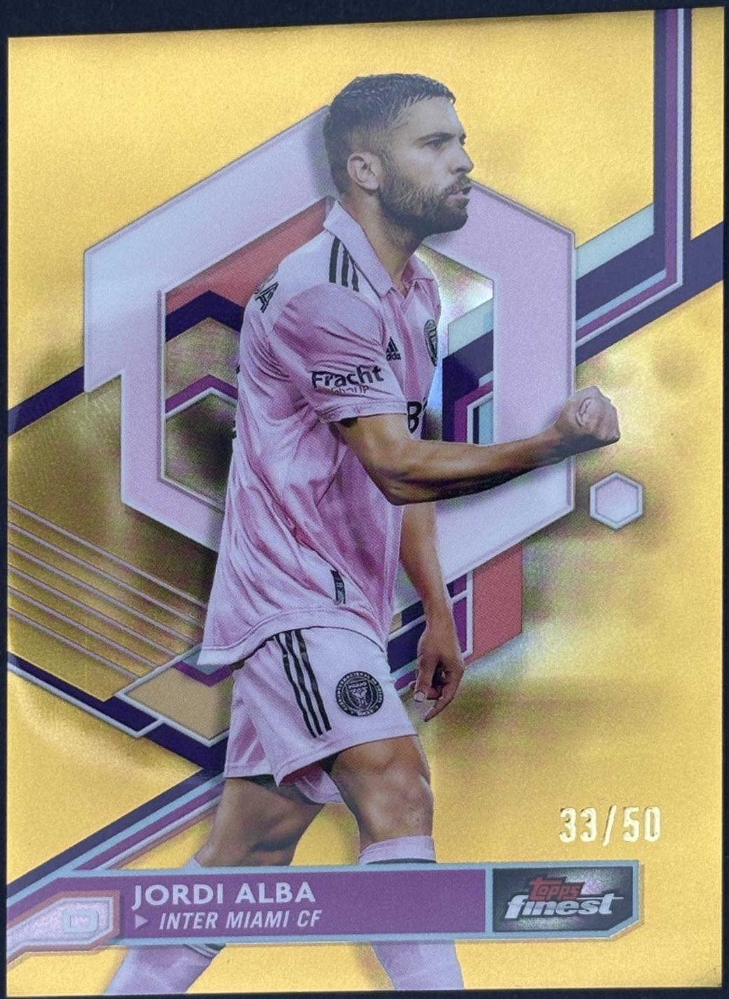 Jordi Alba [Gold Refractor] #100