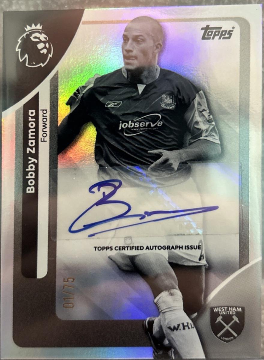 Bobby Zamora [Black White Sparkle] #AC-BZ