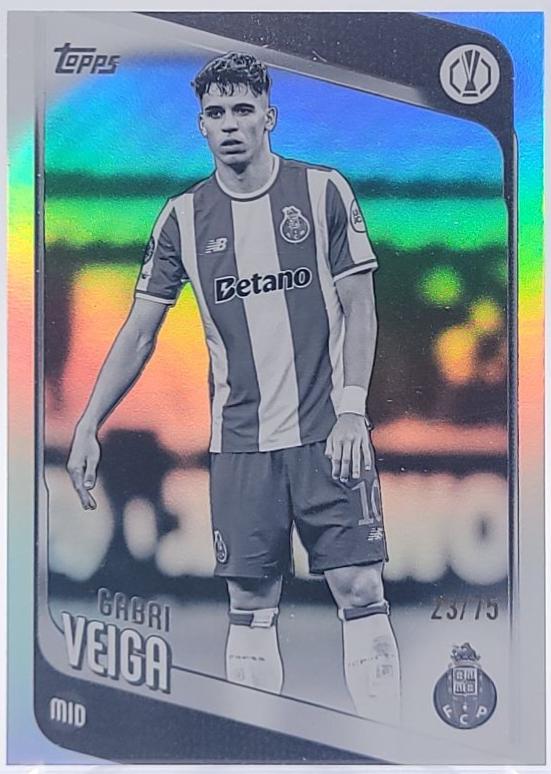 Gabri Veiga [Black White Foil] #87