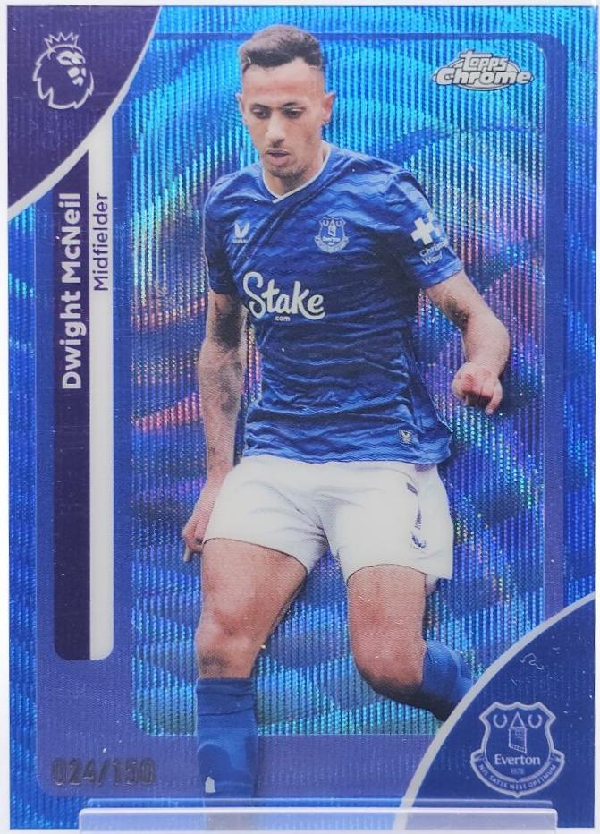 Dwight McNeil [Blue Wave Refractor] #83