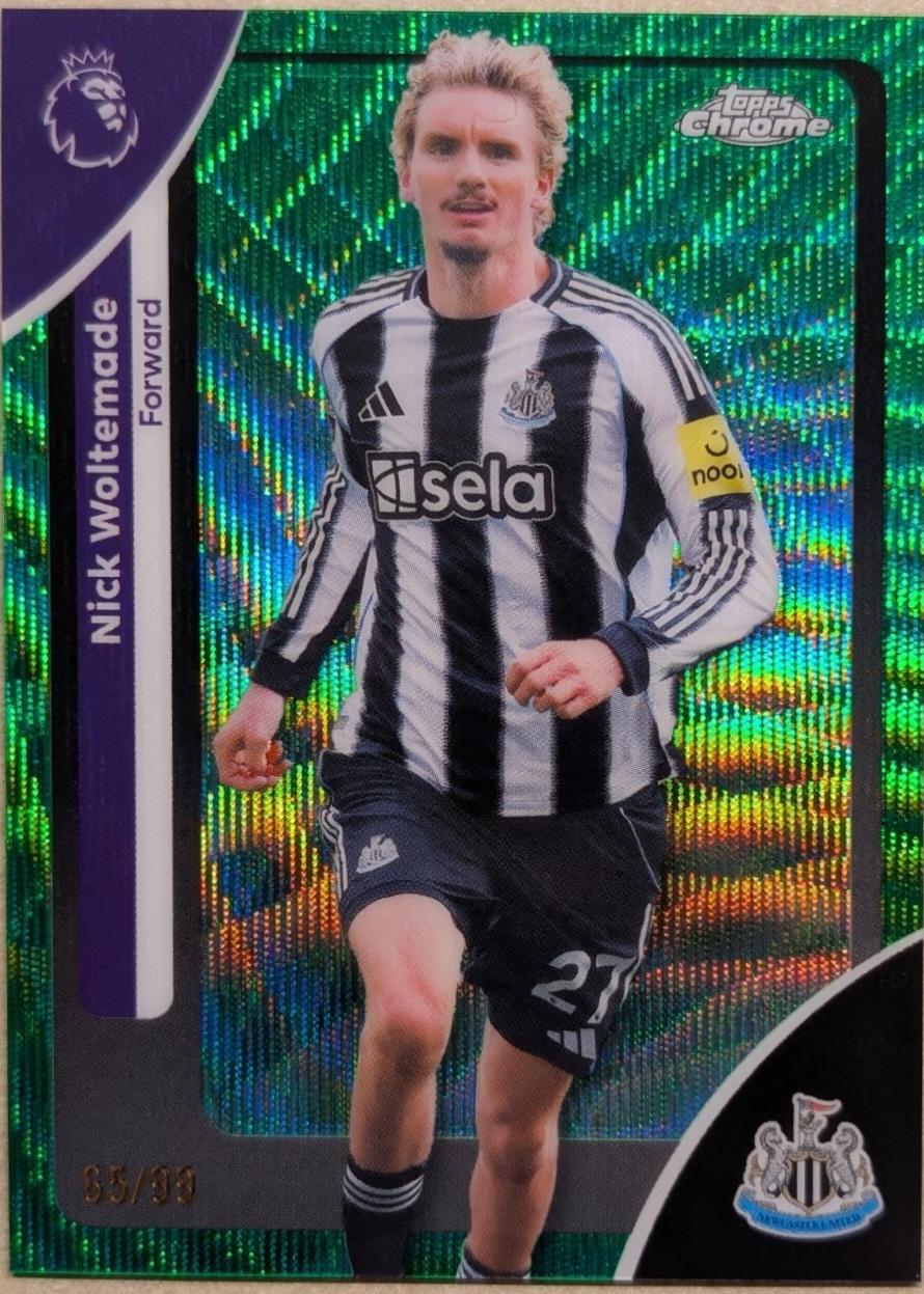 Nick Woltemade [Green Wave Refractor] #145