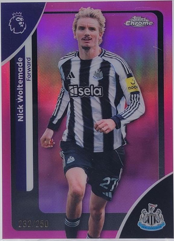 Nick Woltemade [Pink Refractor] #145