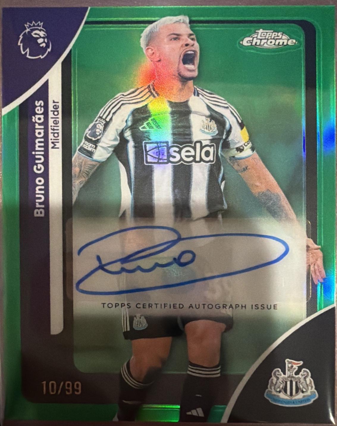 Bruno Guimaraes [Green Refractor] #CA-BG