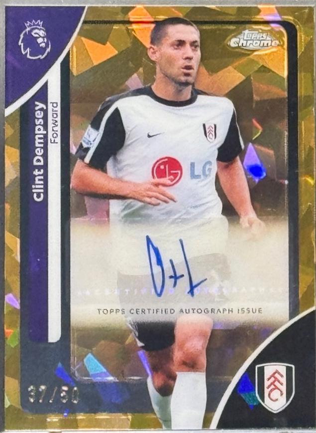 Clint Dempsey [Gold Refractor] #CA-CD