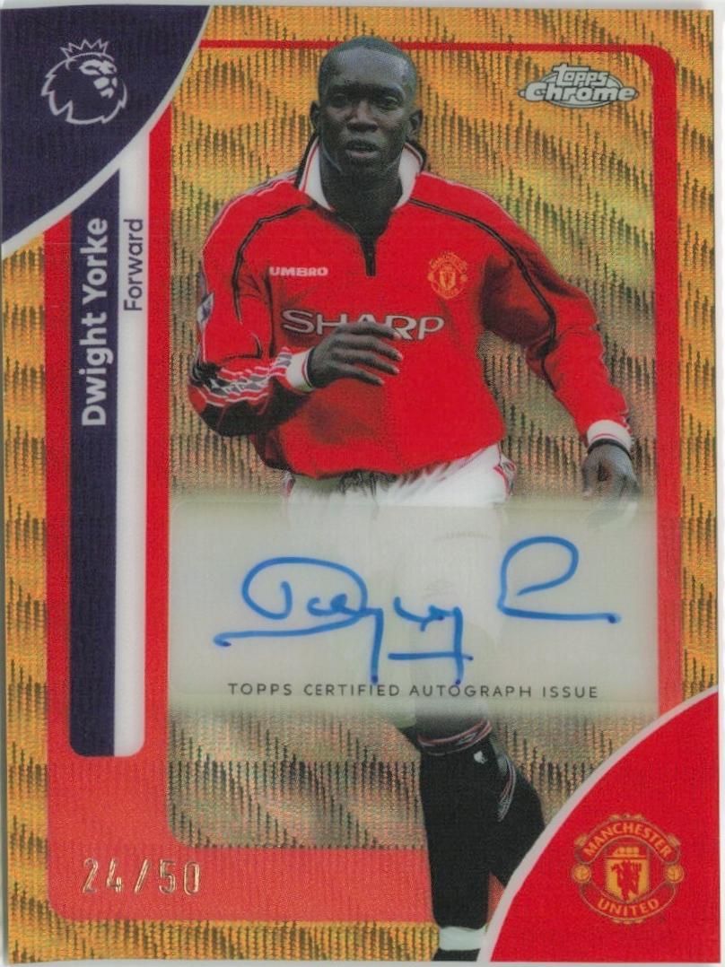 Dwight Yorke [Gold Wave Refractor] #CA-DY