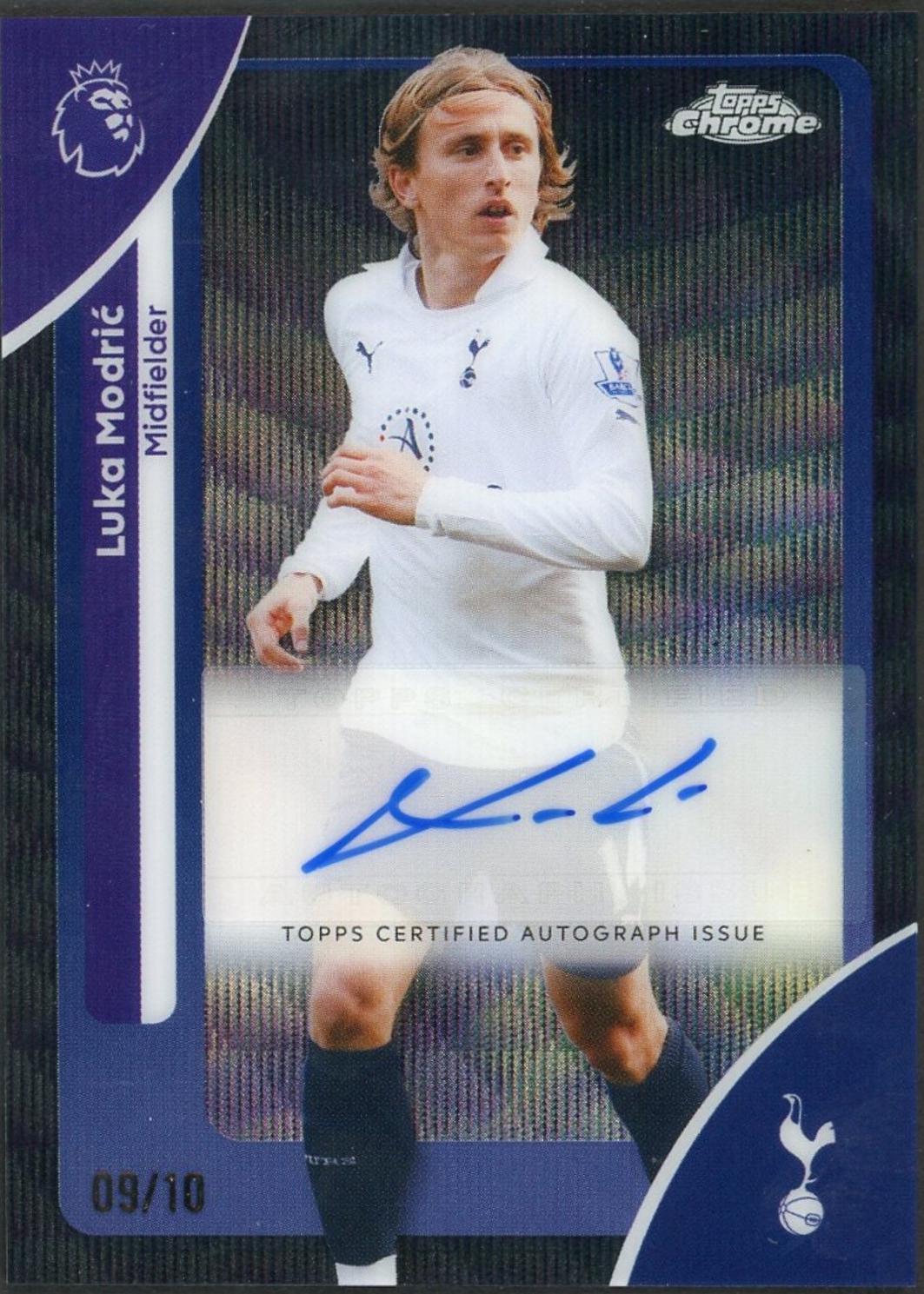 Luka Modric [Black Wave Refractor] #CA-LM