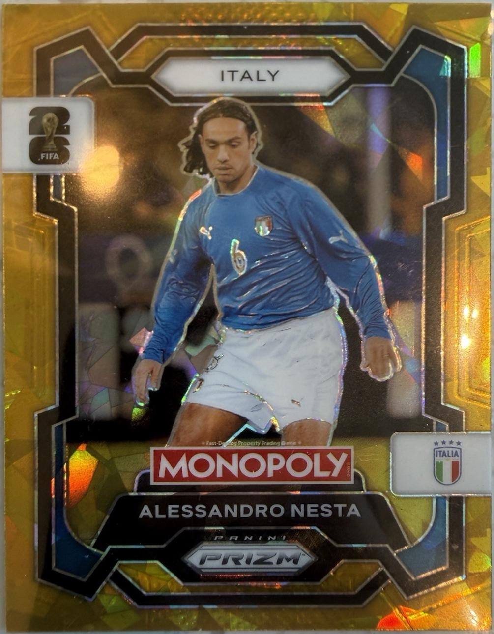 Alessandro Nesta [Gold Cracked Ice] #34