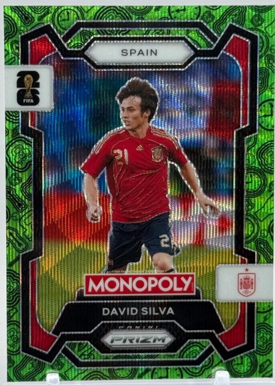 David Silva [Four Corners Green Wave] #42
