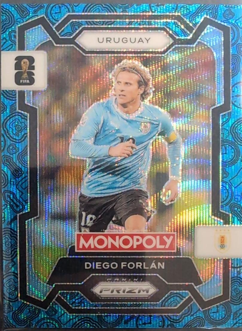 Diego Forlan [Four Corners Blue Wave] #68