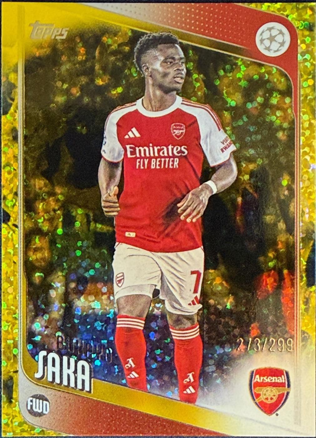 Bukayo Saka [Yellow] #12