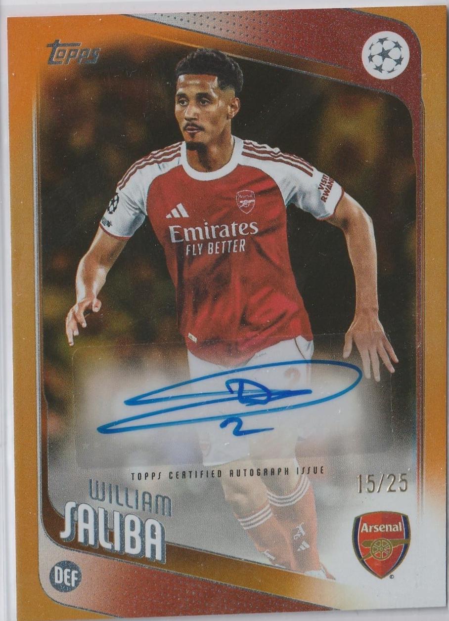William Saliba [Orange Inferno] #BA-SA