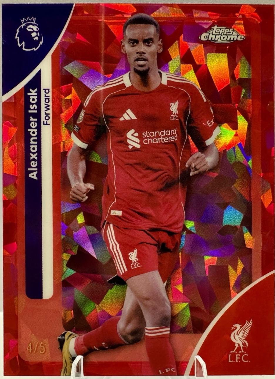 Alexander Isak [Red Geometric] #117