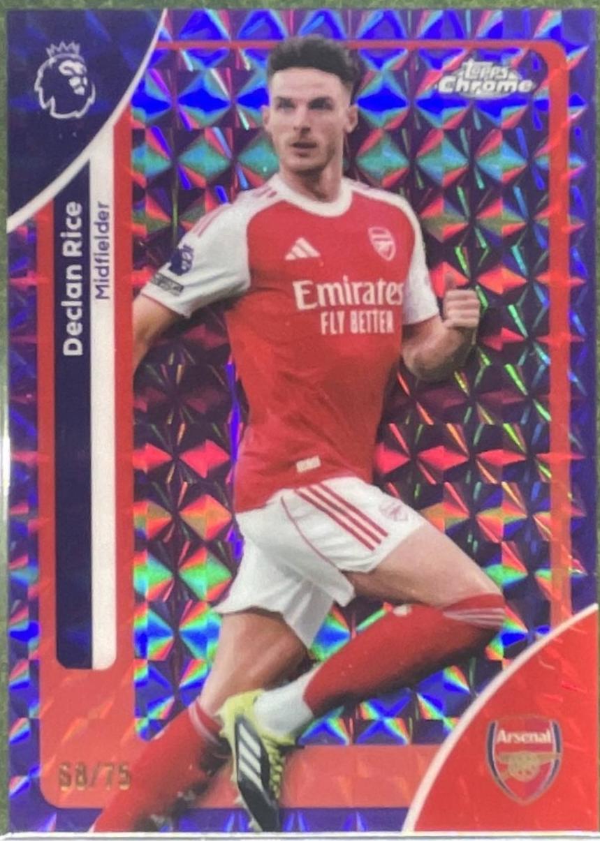Declan Rice [Purple Geometric] #14