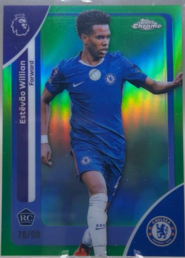 Estevao Willian [Green Refractor] #68