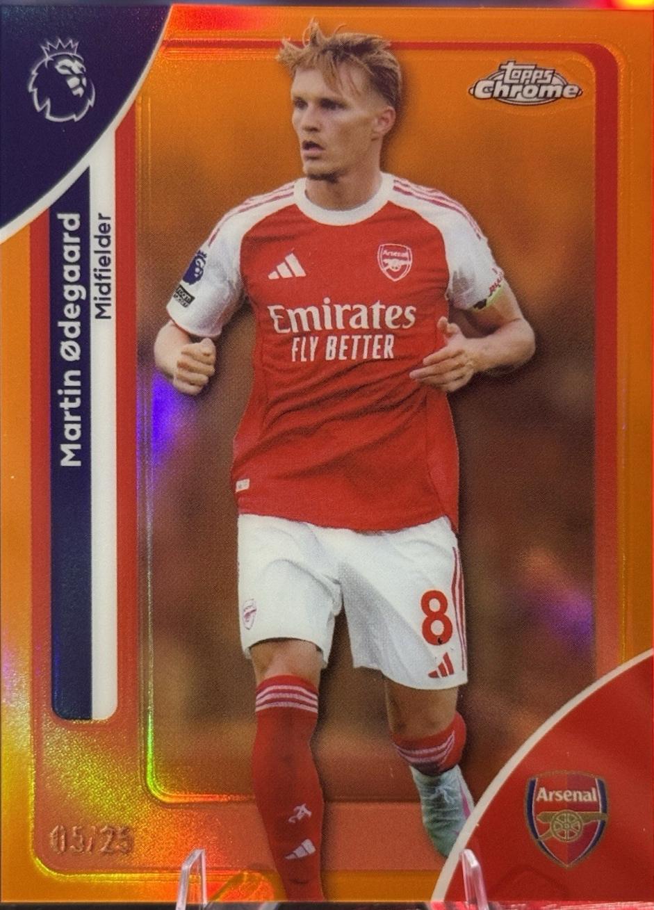 Martin Odegaard [Orange Refractor] #12