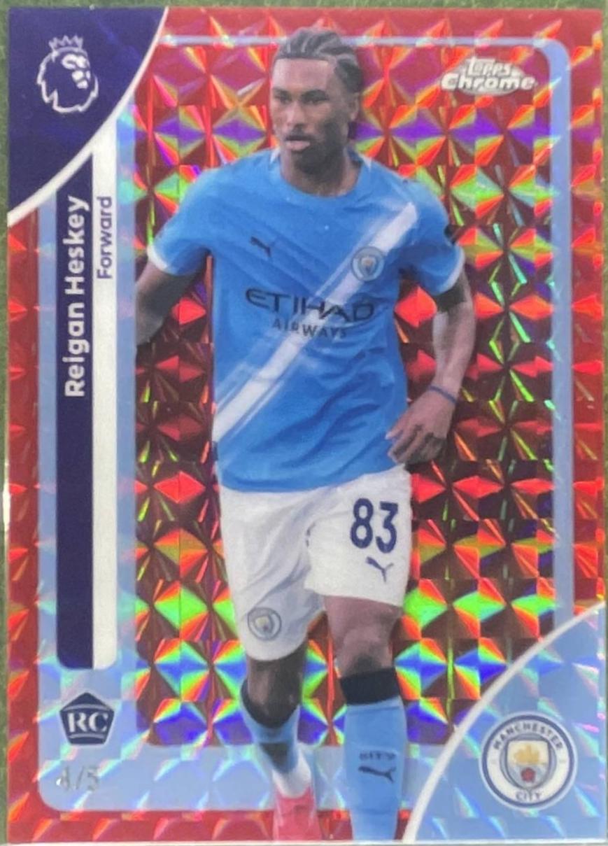 Reigan Heskey [Red Geometric] #129