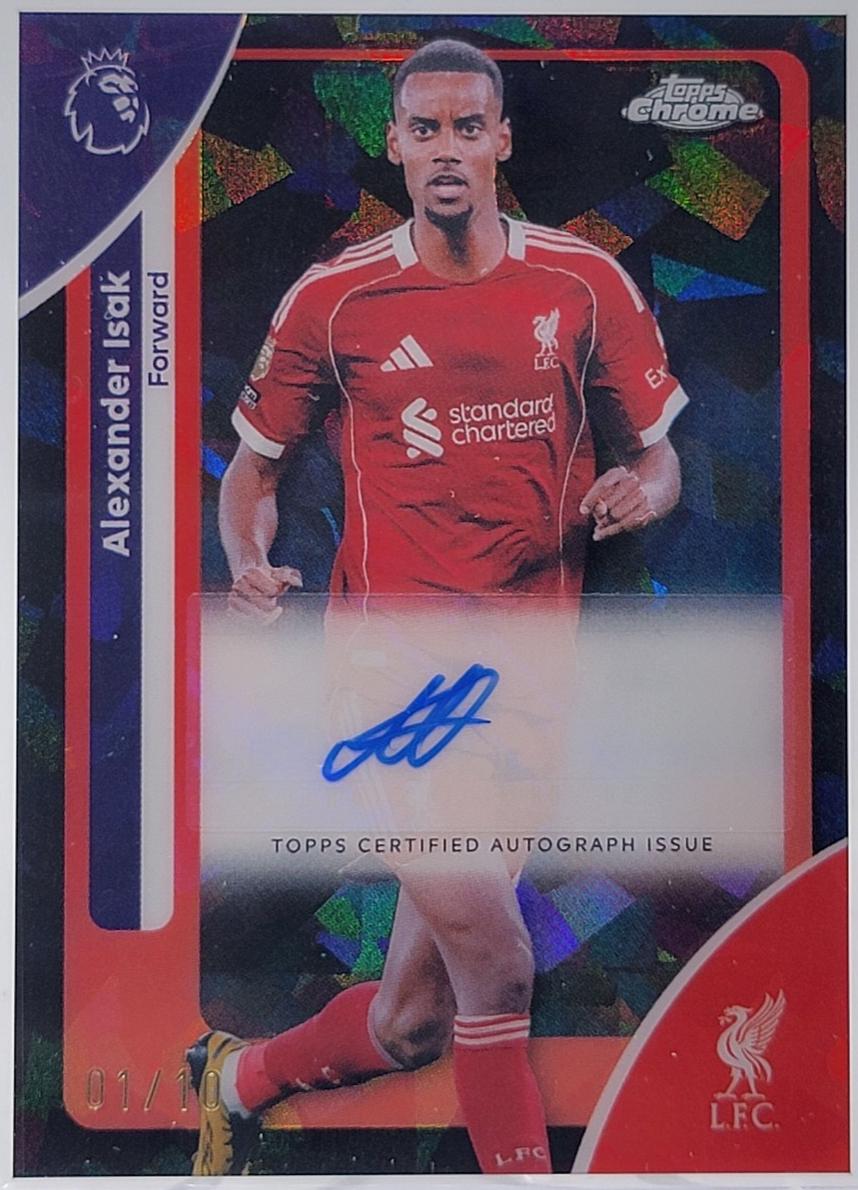 Alexander Isak [Black Refractor] #CA-AI