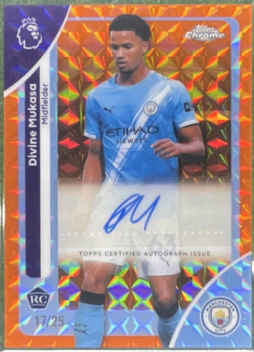 Divine Mukasa [Orange Geometric Refractor] #CA-DM
