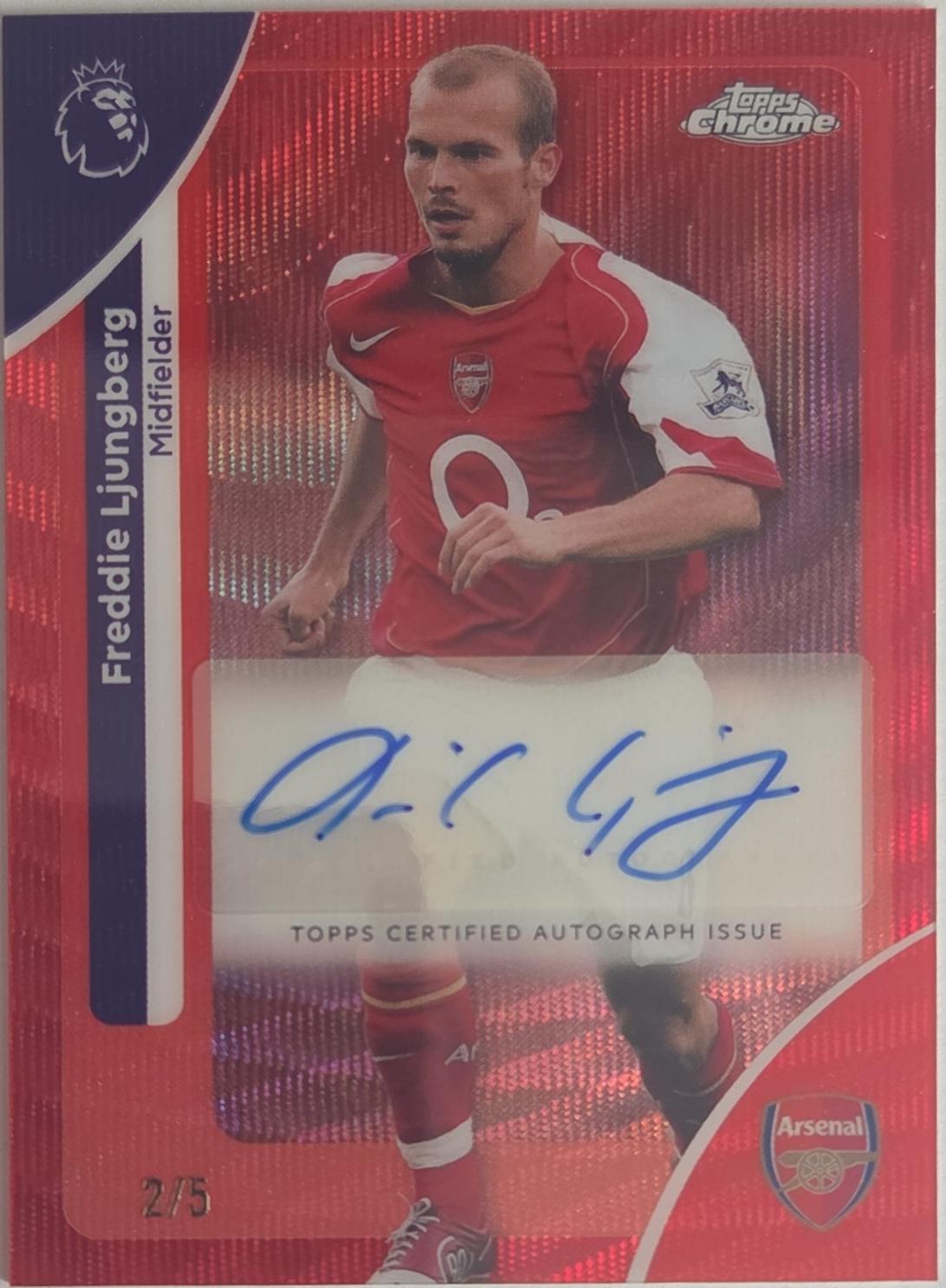 Freddie Ljungberg [Red Wave Refractor] #CA-LJ