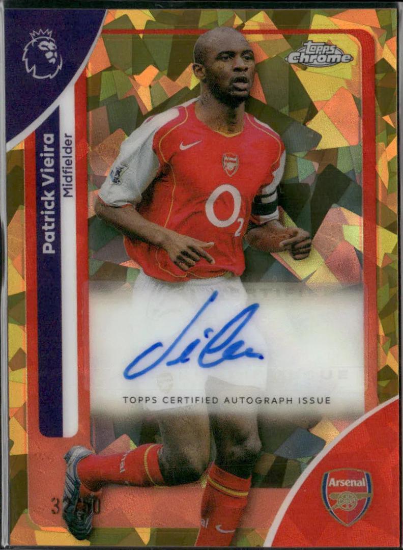 Patrick Vieira [Gold Refractor] #CA-PV