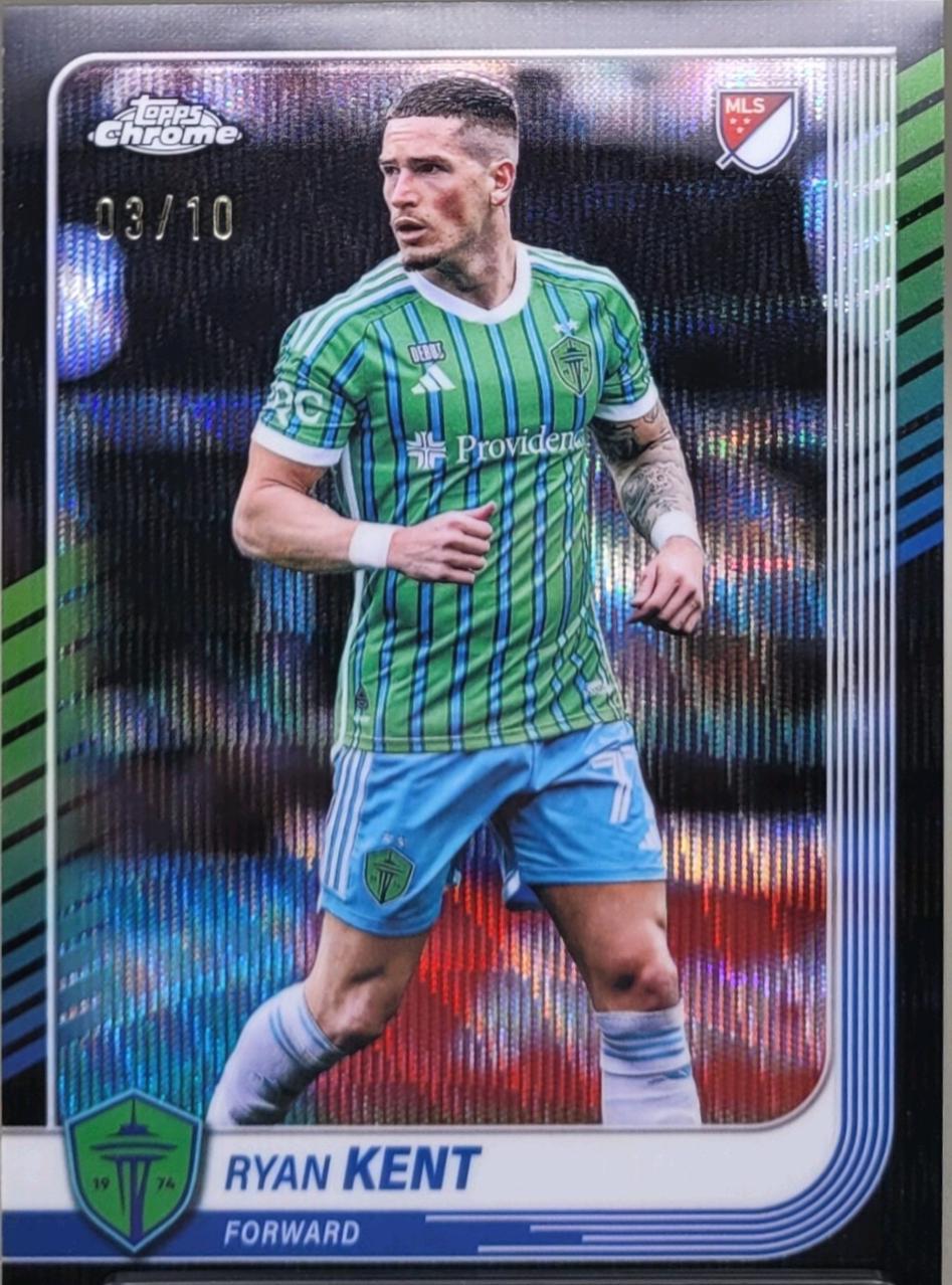 Ryan Kent [Black Wave Refractor] #22
