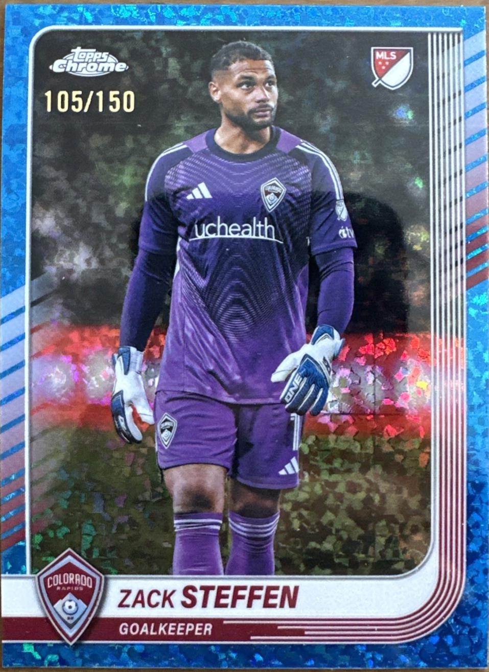 Zack Steffen [Blue Refractor] #163