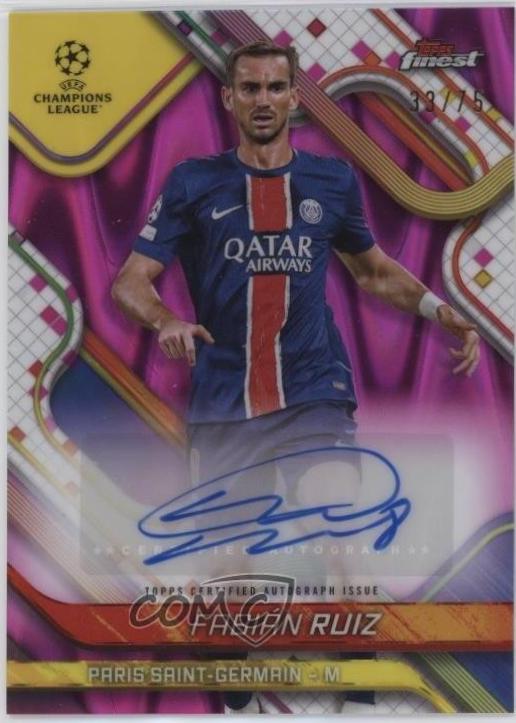 Fabian Ruiz [Magenta Wave Refractor] #BA-RZ