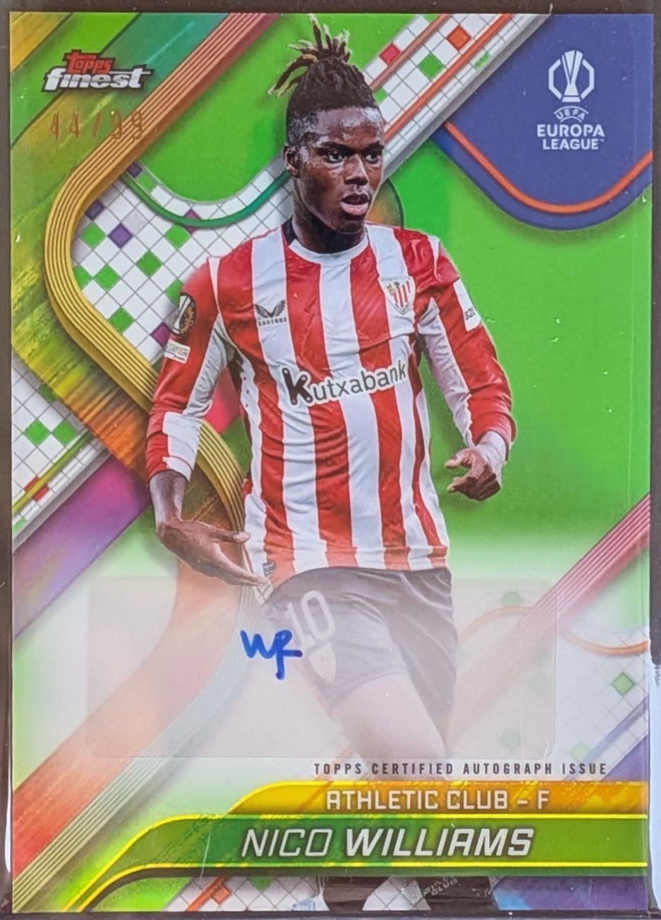 Nico Williams [Neon Green Refractor] #BA-NW