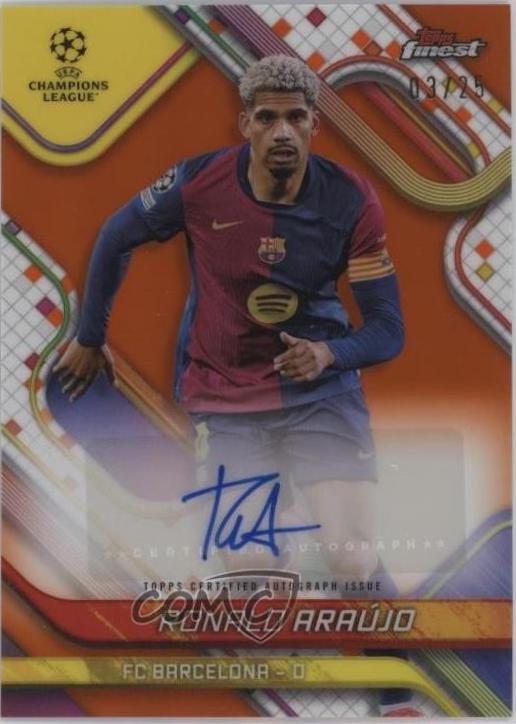 Ronald Araujo [Orange Refractor] #BA-UJ