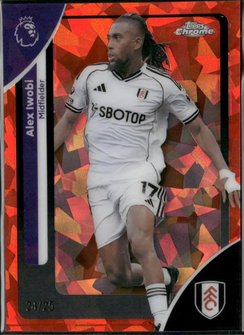 Alex Iwobi [Orange Geometric] #94
