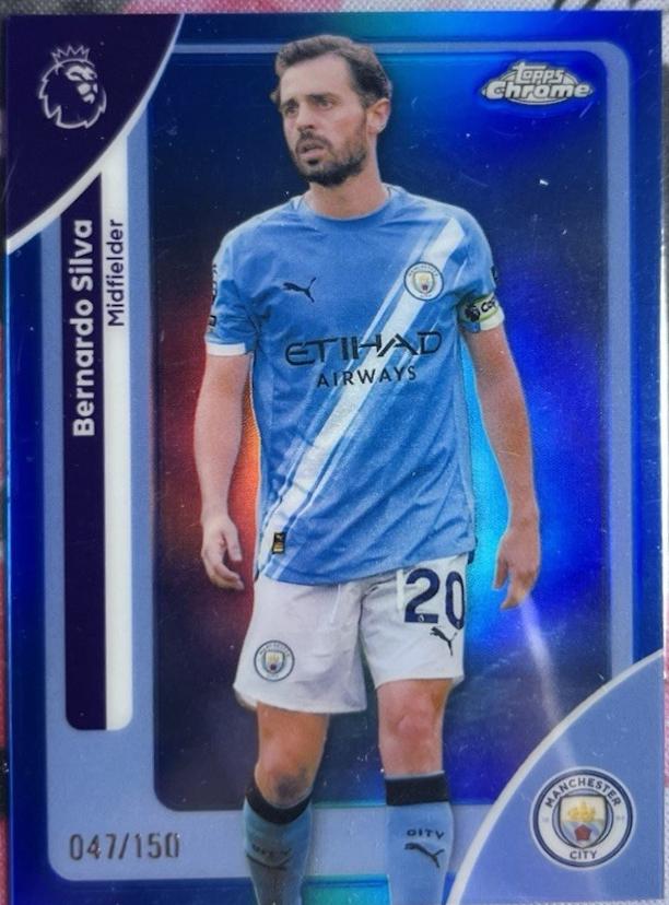 Bernardo Silva [Blue Refractor] #123