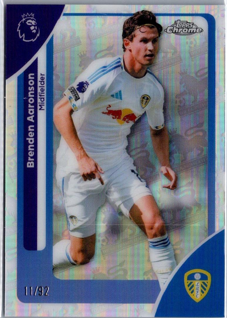 Brenden Aaronson [Premier League Retrofractor] #105