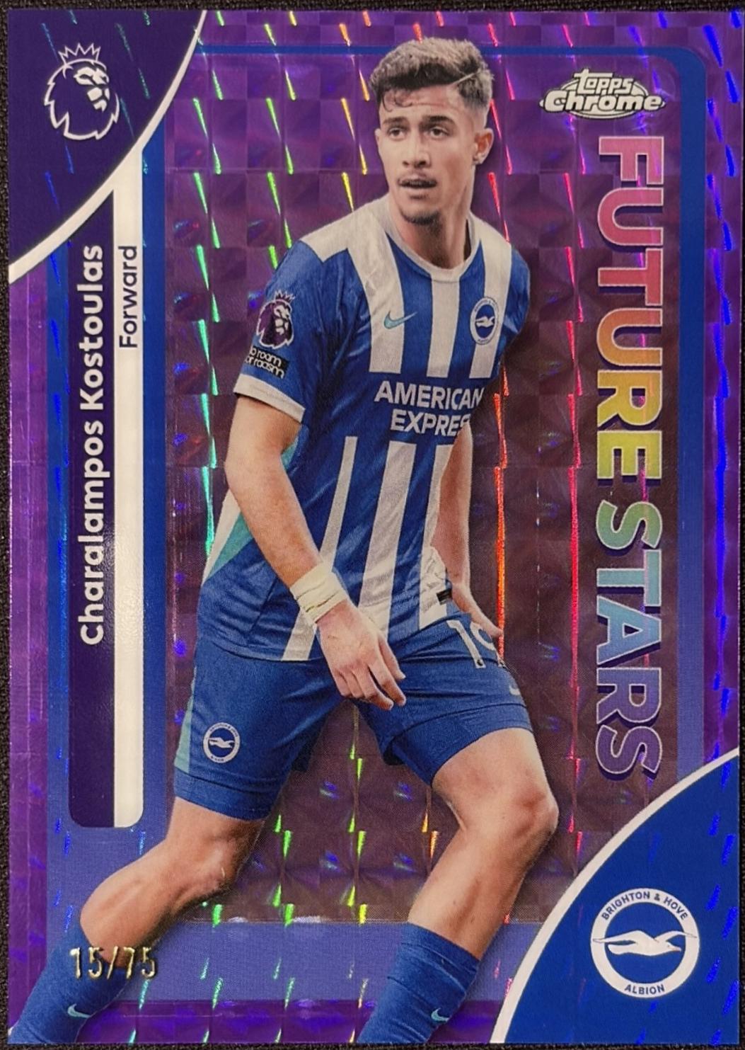 Charalampos Kostoulas [Purple Geometric] #50