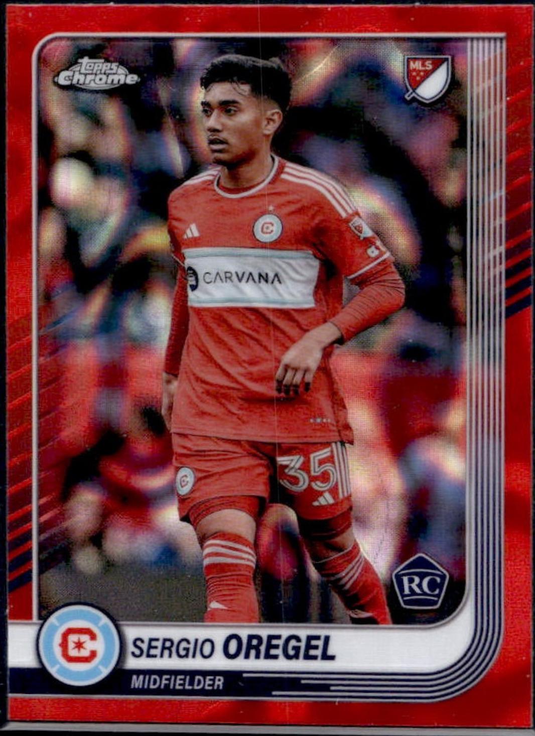 Sergio Oregel [Red Lava Refractor] #81