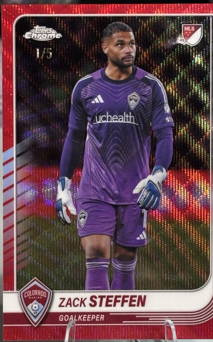 Zack Steffen [Red Refractor] #163