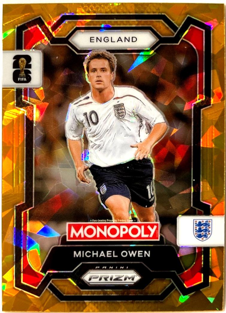 Michael Owen [Gold Cracked Ice] #26