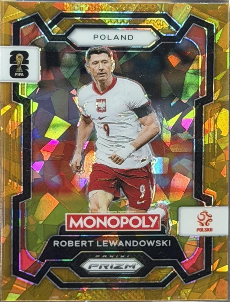 Robert Lewandowski [Gold Cracked Ice] #84