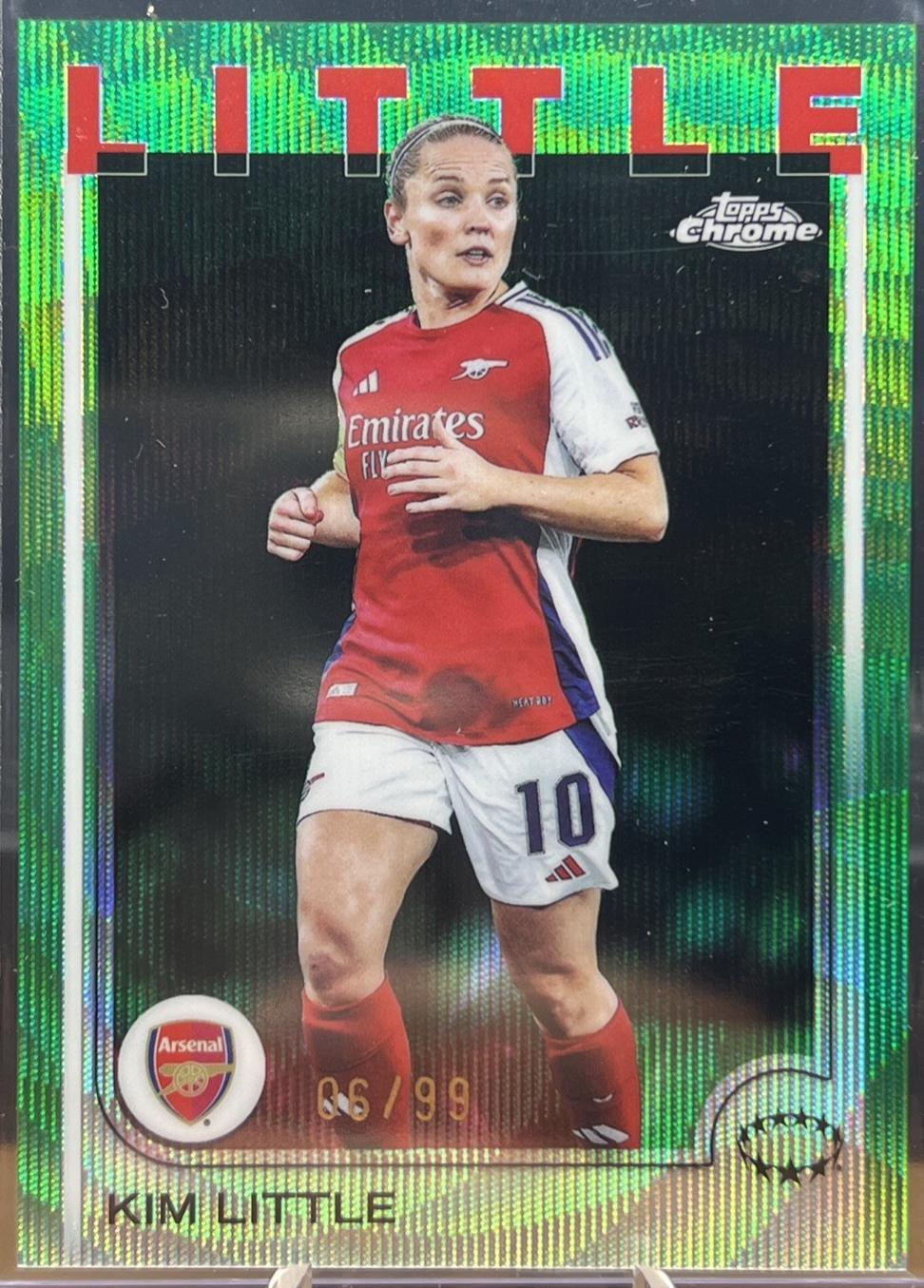 Kim Little [Green Wave Refractor] #57