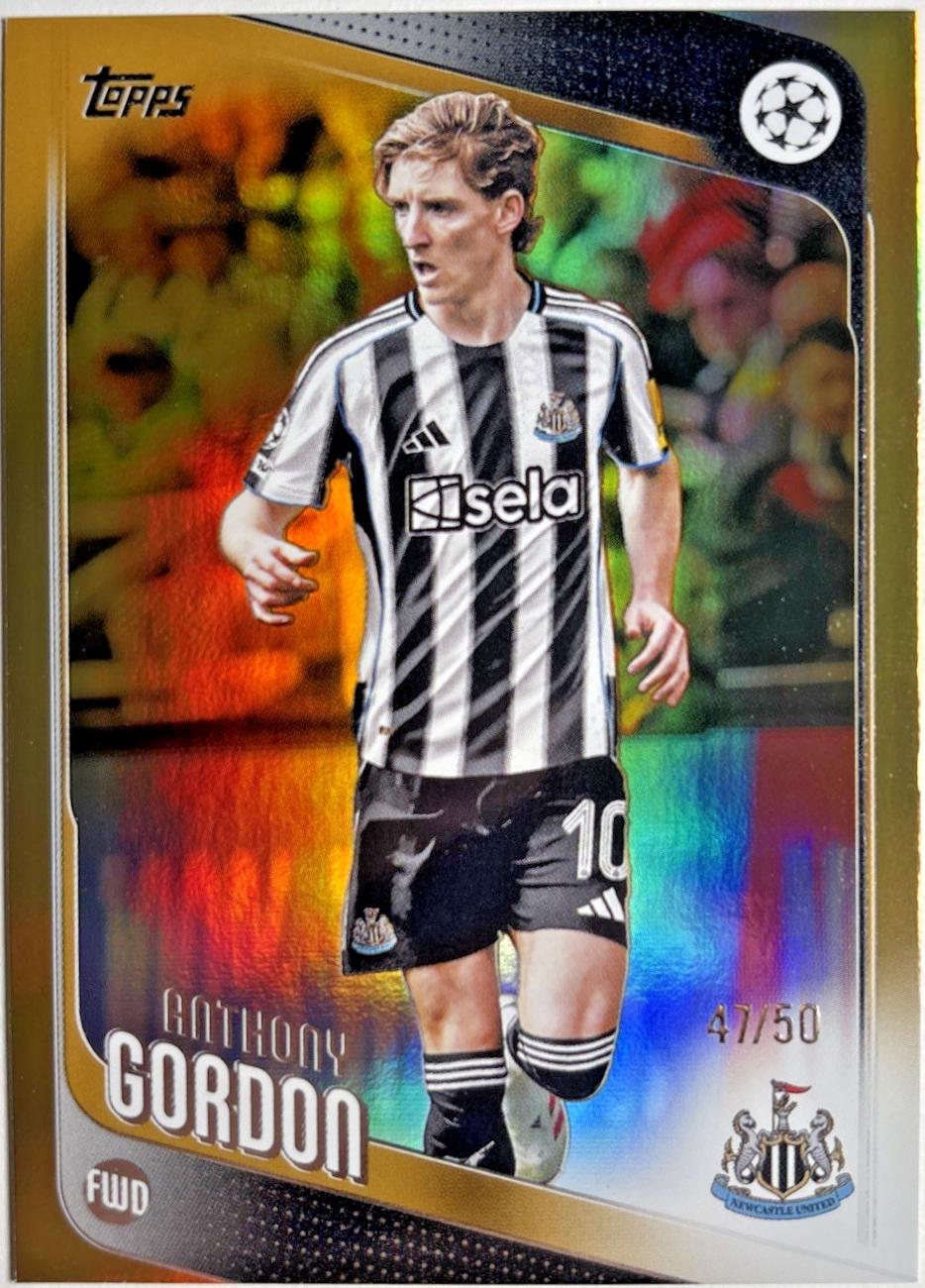 Anthony Gordon [Gold Foil] #159