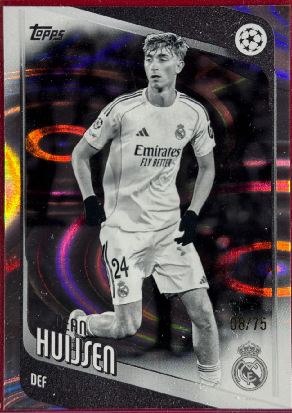 Dean Huijsen [Black White Raindrops] #39