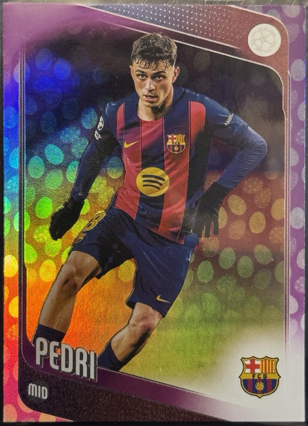 Pedri [Purple Foil] #196