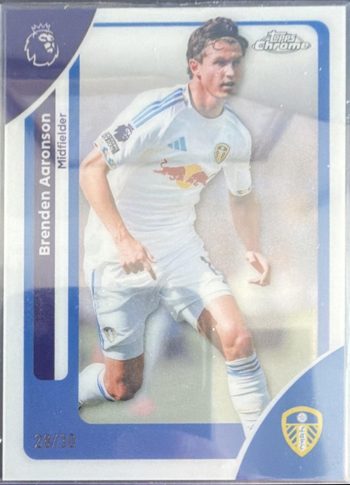 Brenden Aaronson [White Refractor] #105