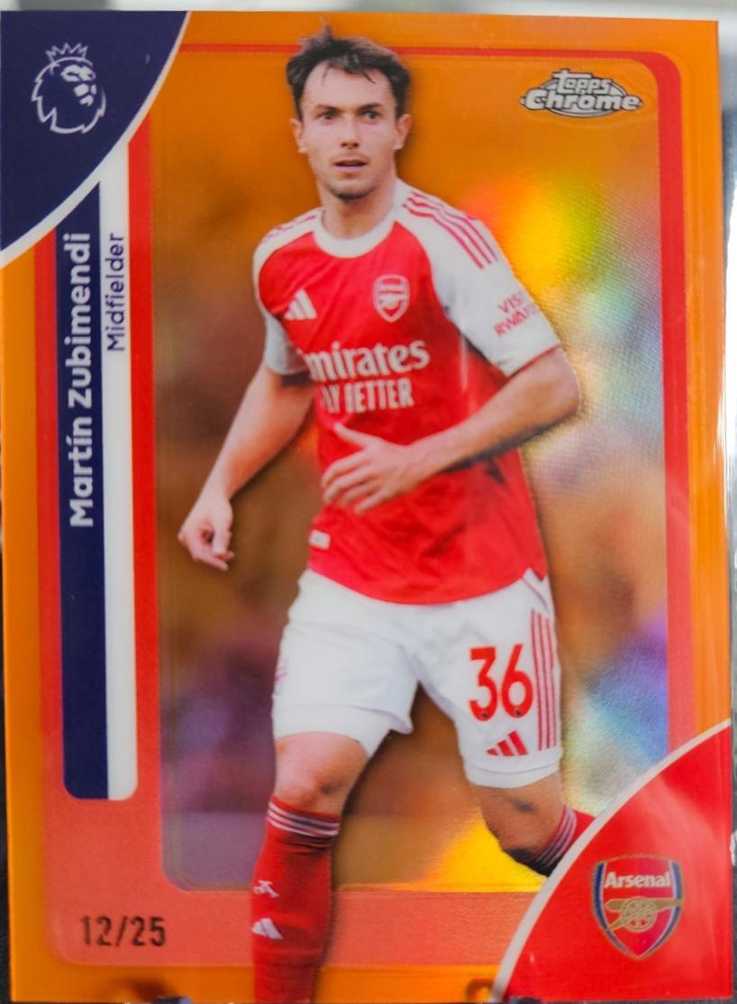 Martin Zubimendi [Orange Geometric] #18