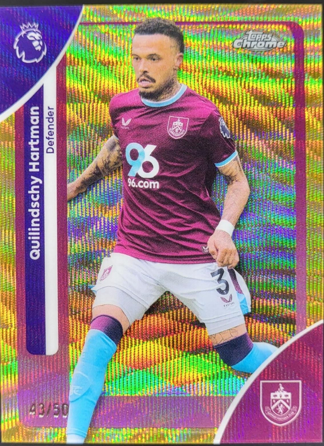 Quilindschy Hartman [Gold Wave Refractor] #59
