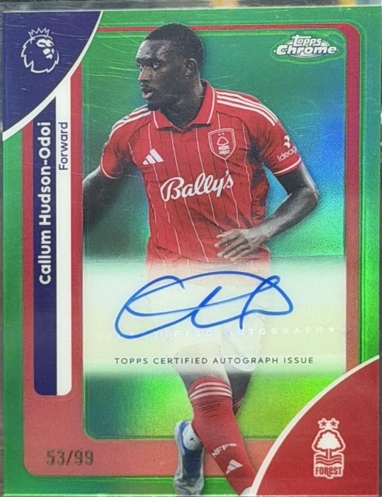Callum Hudson-Odoi [Green Refractor] #CA-CHO