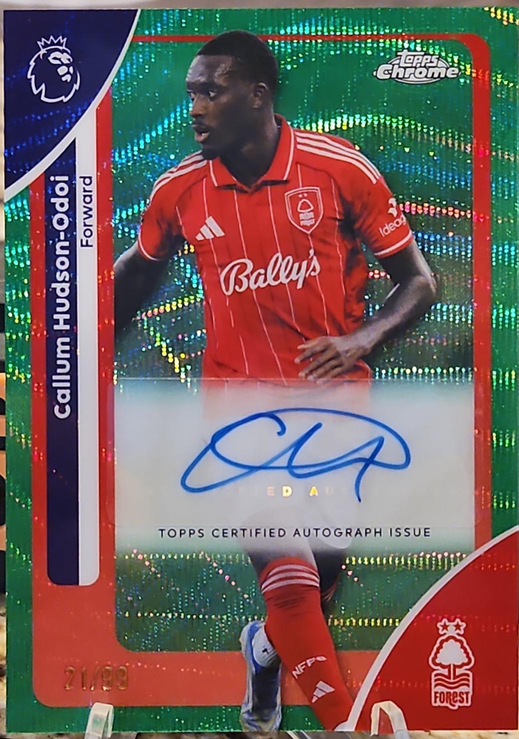 Callum Hudson-Odoi [Green Wave Refractor] #CA-CHO