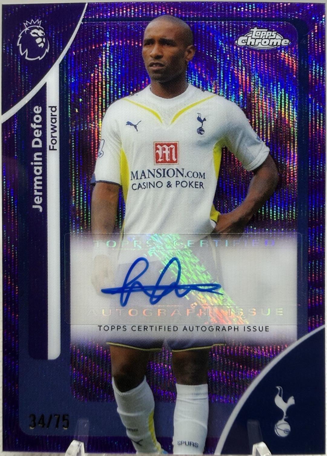 Jermain Defoe [Purple Wave Refractor] #CA-JD