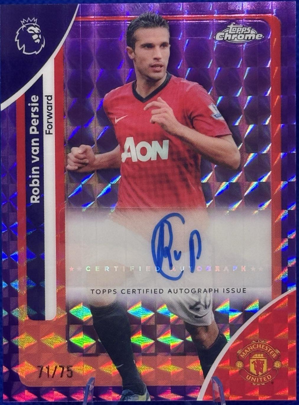 Robin van Persie [Purple Refractor] #CA-RVP