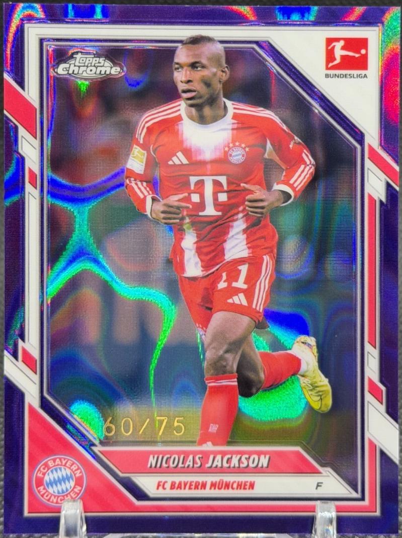Nicolas Jackson [Purple Lava Refractor] #79