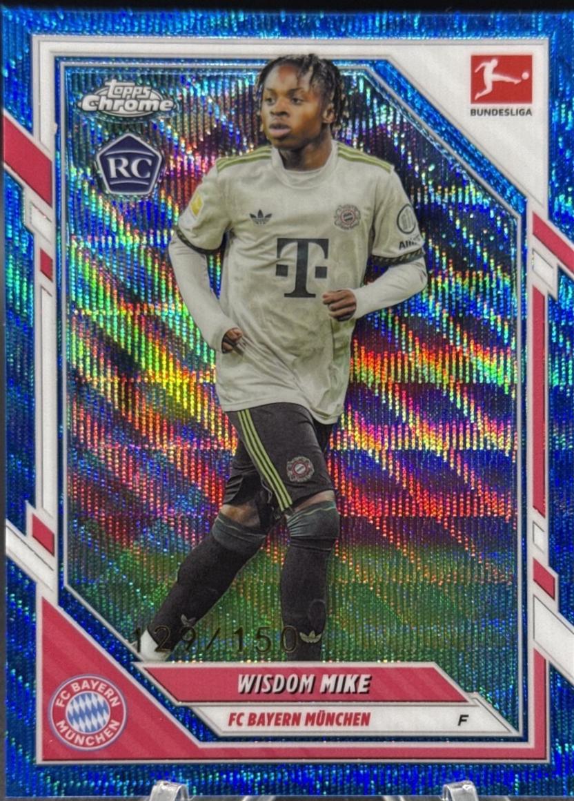 Wisdom Mike [Blue Wave Refractor] #34